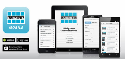 laticrete mobile app