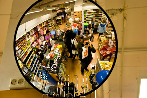 retail security mirror