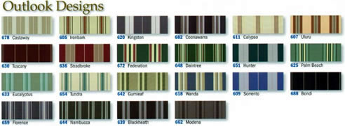 exterior blind design samples