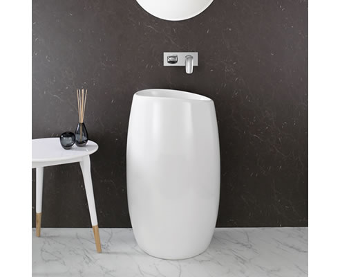 freestanding basin