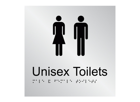 braille toilet sign