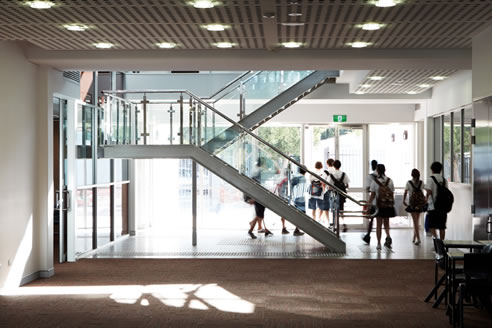 school acoustic ceiling