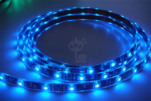 blue led strip lighting