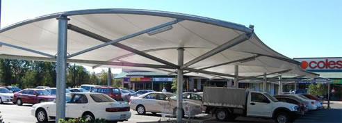 carpark shade structure