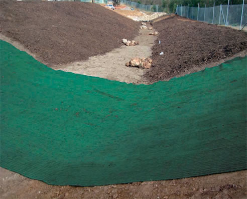 permanent turf reinforcement mat