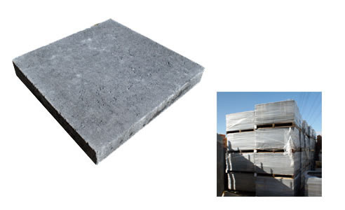 concrete pavers charcoal colour