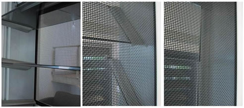 louvre window screens