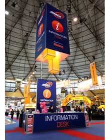 exhibtion lightbox signage