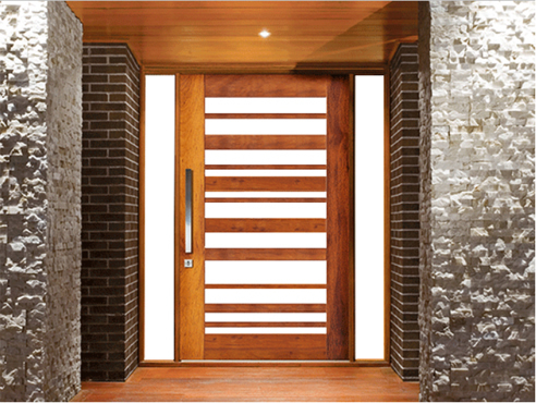 oversized pivot door