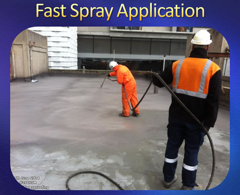 liquid rubber rooftop waterproofing