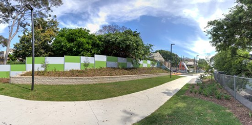 playground acoustic wall