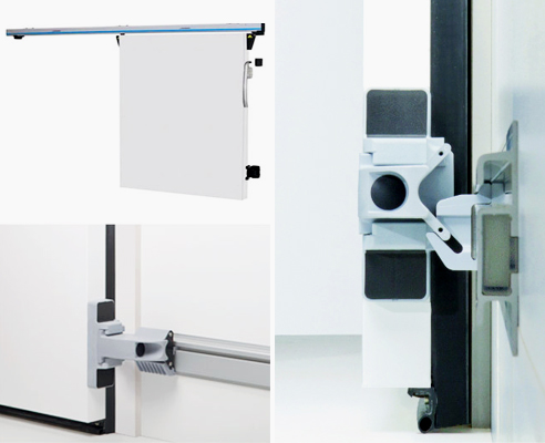 Wall Mounted Guide Rail Door System from CRH Australia