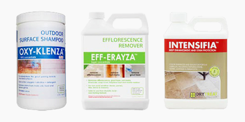 Oxy-Klenza, Eff-Erayza, and INTENSIFIA by Dry-Treat