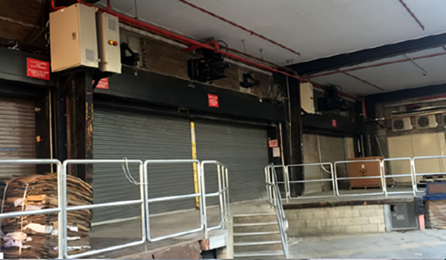 Loading Dock Flood Barrier