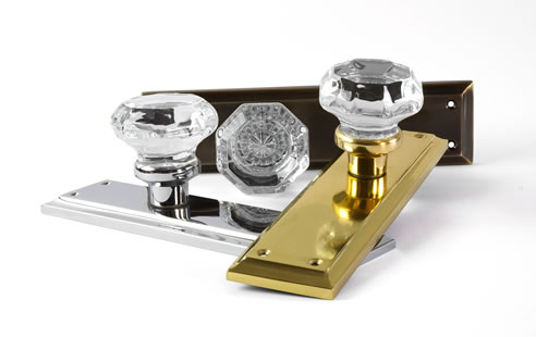 Glass Milton Door Handles