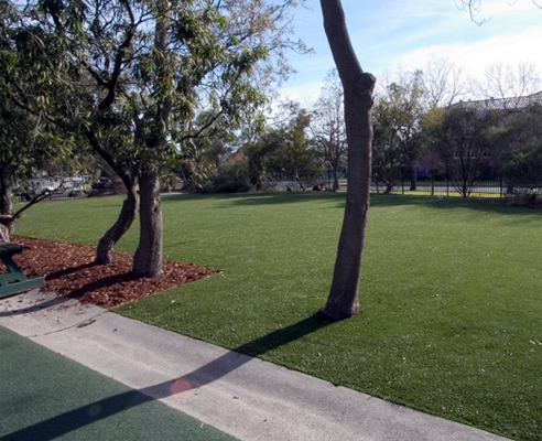 realistic fake grass