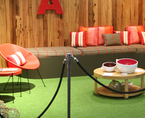 synthetic grass floor