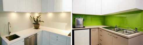 CulourTeK and Satin finished Bonethane Splashbacks from ISPS Innovations