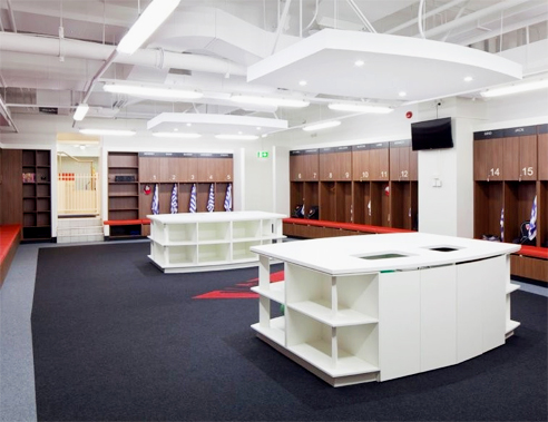 Flooring for Sydney Swans Locker Room by Nolan.UDA