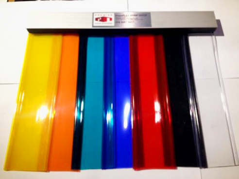 PremFLEX Coloured Strip Door from Premier Door Systems