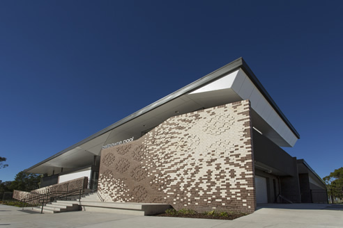 Bellbowrie Pool creative brickwork