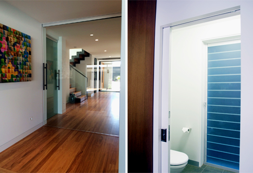Square Set Cavity Sliding door systems from Smooth Door Systems