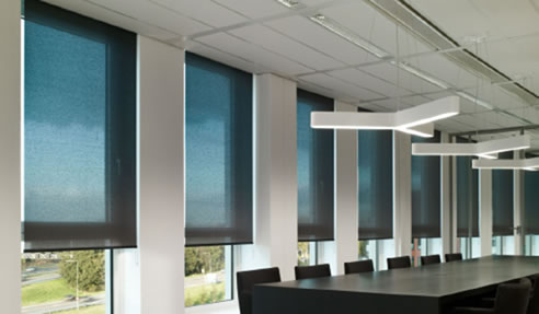 REVOLUTION sunscreen fabric roller blinds