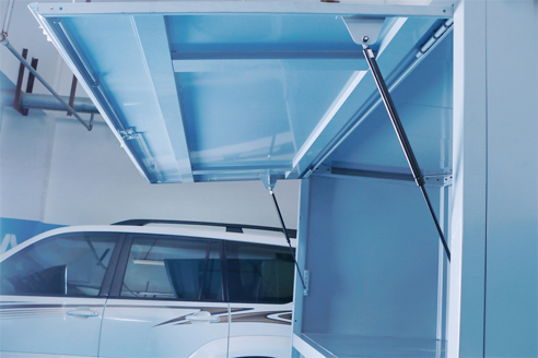 over bonnet storage cabinet