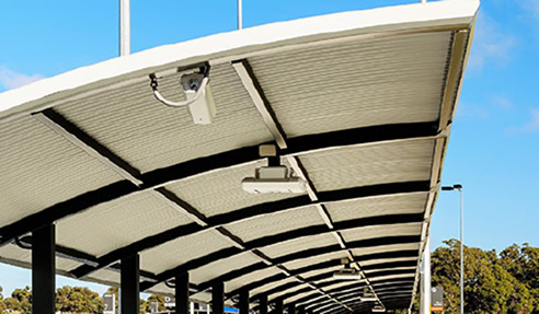 Bus Shelter Metalwork