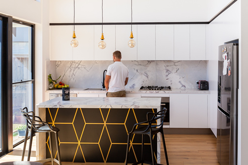 kitchen island decorative front panel