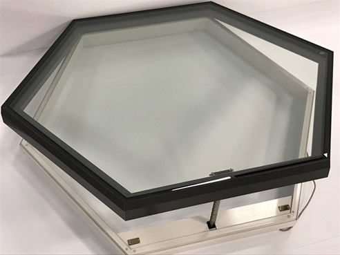 hexagon skylight