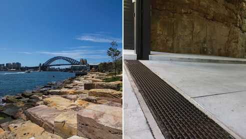 Harbour Bridge and Ductile Iron Trench Grate