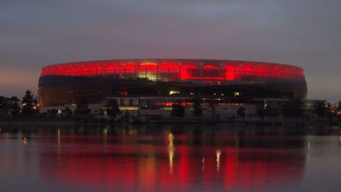 LED Lighting Perth Stadium