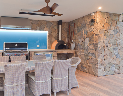 random stone wall cladding