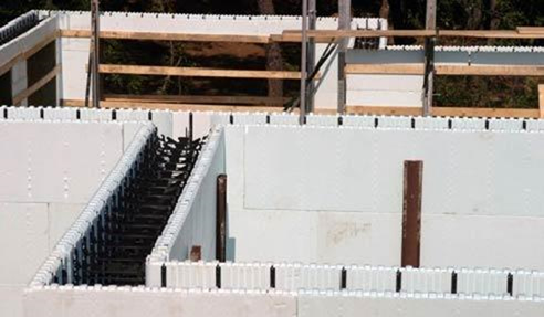 Insulated Concrete Form Wall Construction