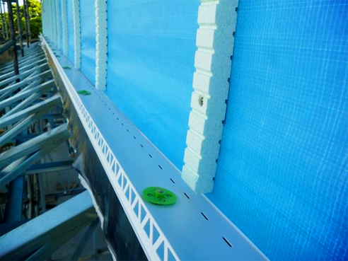 Exterior wall cladding system from NRG Greenboard