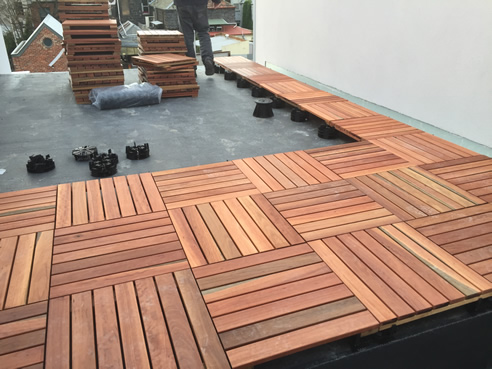 modular decking support