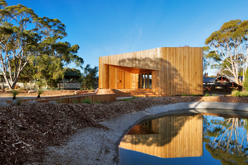 timber cladding preserved with QUANTEC