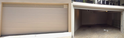 garage roller shutter door