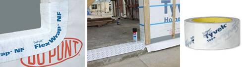 DuPont Tyvek FlexWrap, Flashing Tape and Contractor Tape