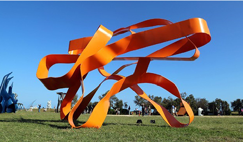 Jim Flook, 'Swerve One' Sculpture by the Sea Bondi 2018 