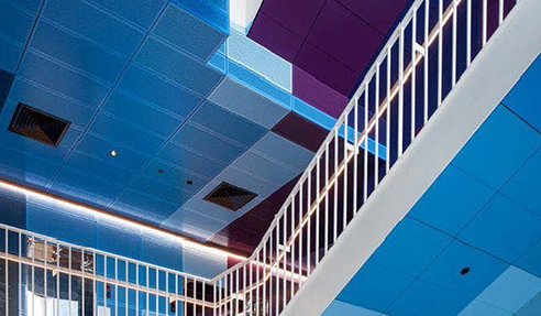 Acoustic Ceiling and Wall Design with Au.diPanel by Atkar
