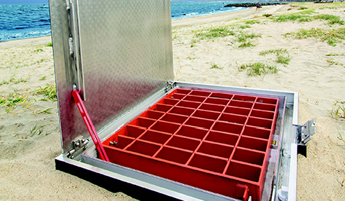 SAFE HATCH™ Safety Grate Access Hatch from EJ