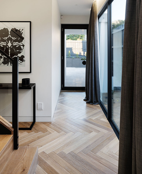 Herringbone Parquetry Flooring 