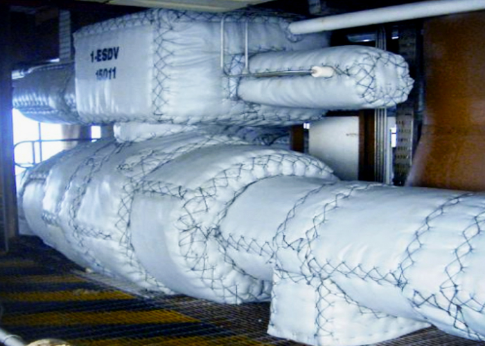 PFP Jackets: Jet Fire Tested Pipe Wrap Insulation from Bellis