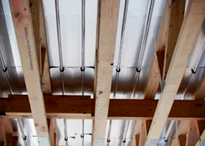 Underfloor Heating - Timber Joist Heating from dPP Hydronic Heating