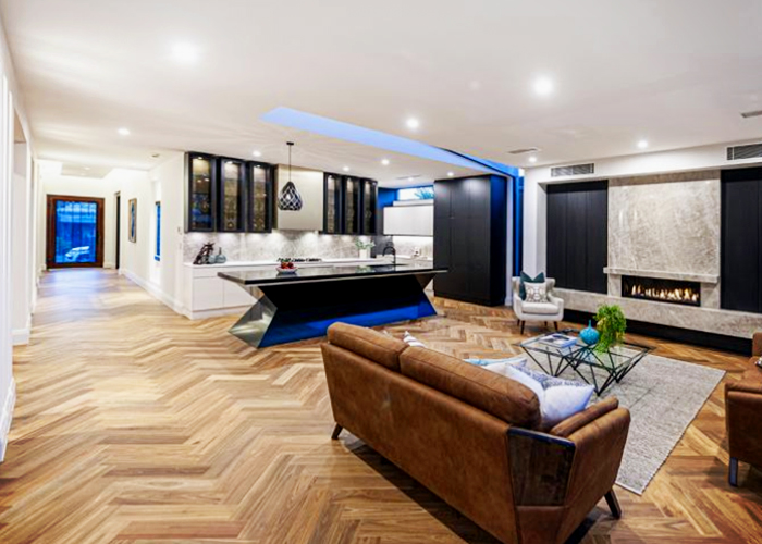 Grande Block Parquetry Flooring by Boral at Hazelwood & Hill