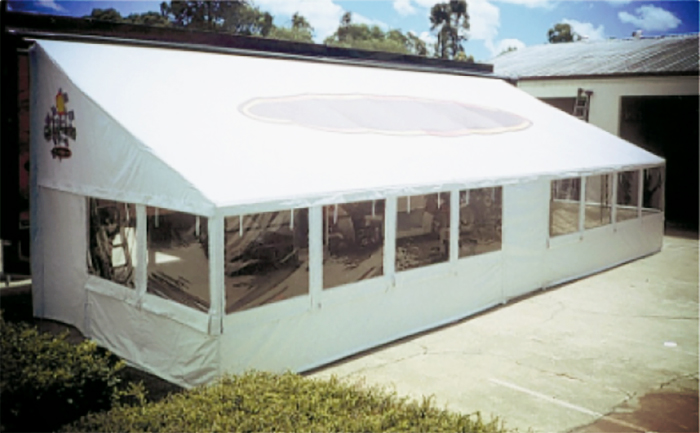 Herculite Reinforced PVC Fabrics for Awnings from Nolan Group