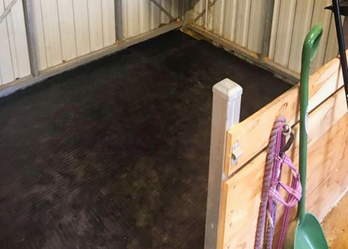 Cushioned Horse Stable Flooring from Sherwood Enterprises