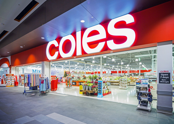Commercial Internal Signage for Coles by SI Retail